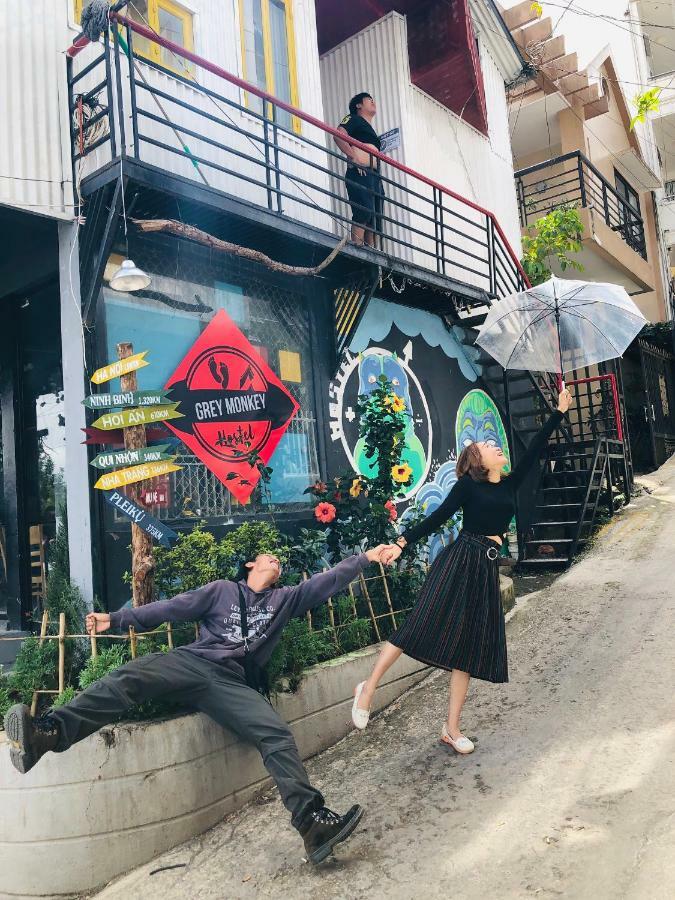 Grey Monkey Dalat Hostel מראה חיצוני תמונה