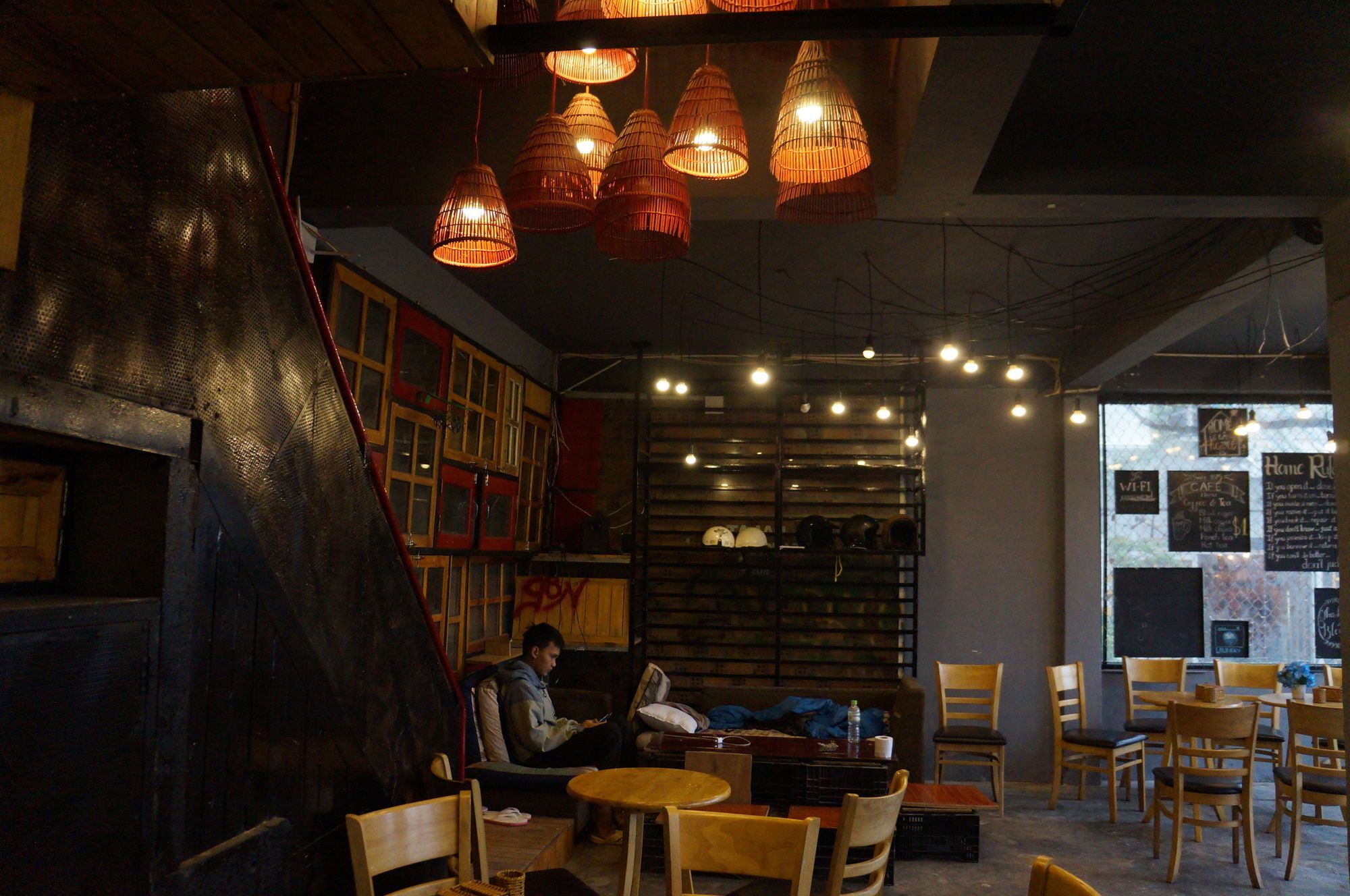 Grey Monkey Dalat Hostel מראה חיצוני תמונה