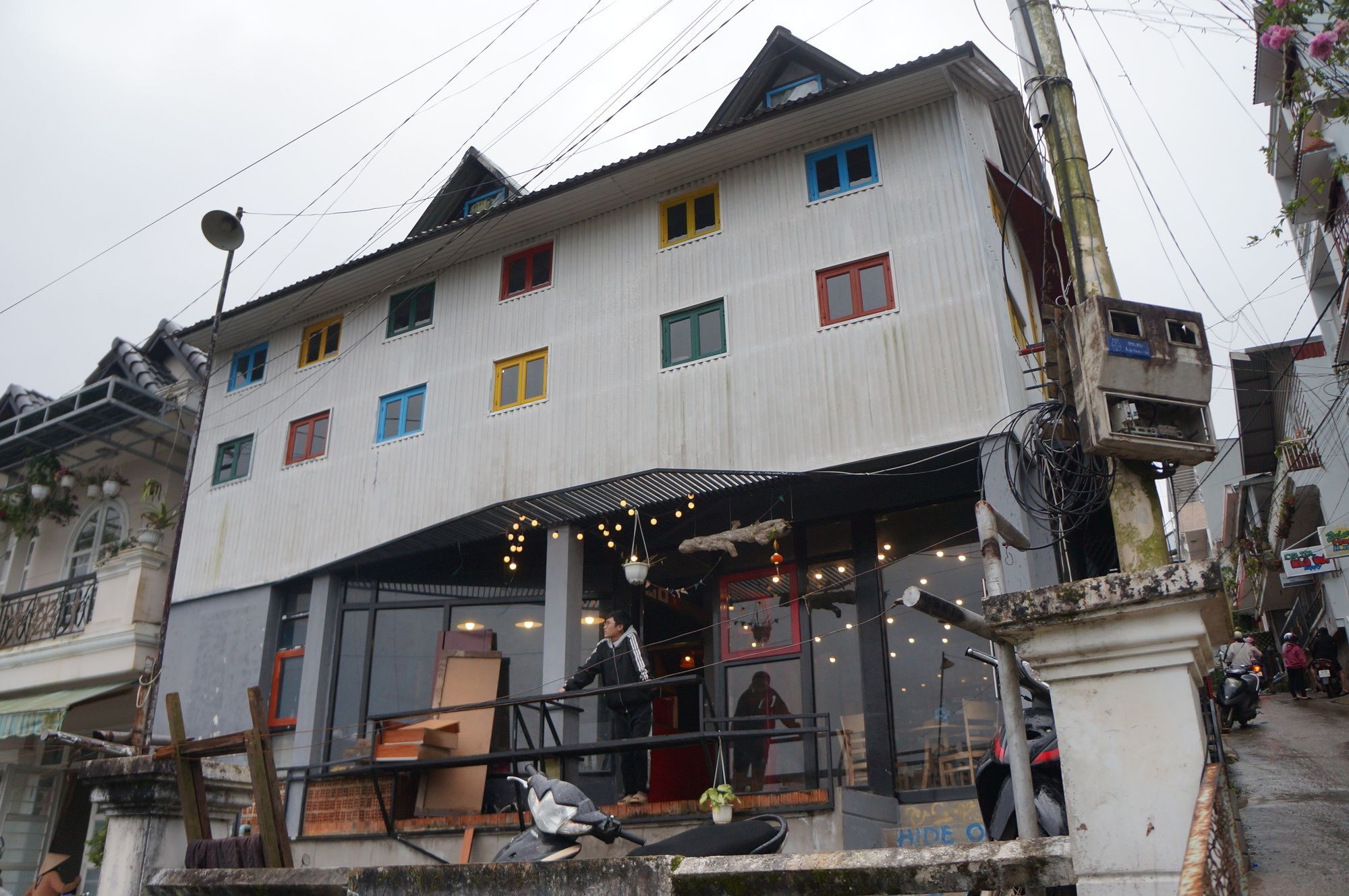 Grey Monkey Dalat Hostel מראה חיצוני תמונה